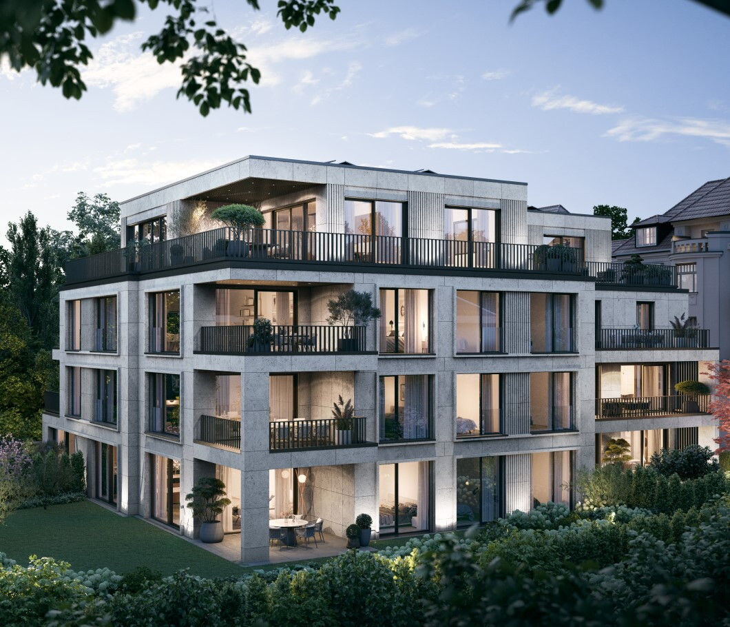 Thomas-Mann-Allee – Luxuriöses Wohninterieur mit Raumhöhe 3 Meter