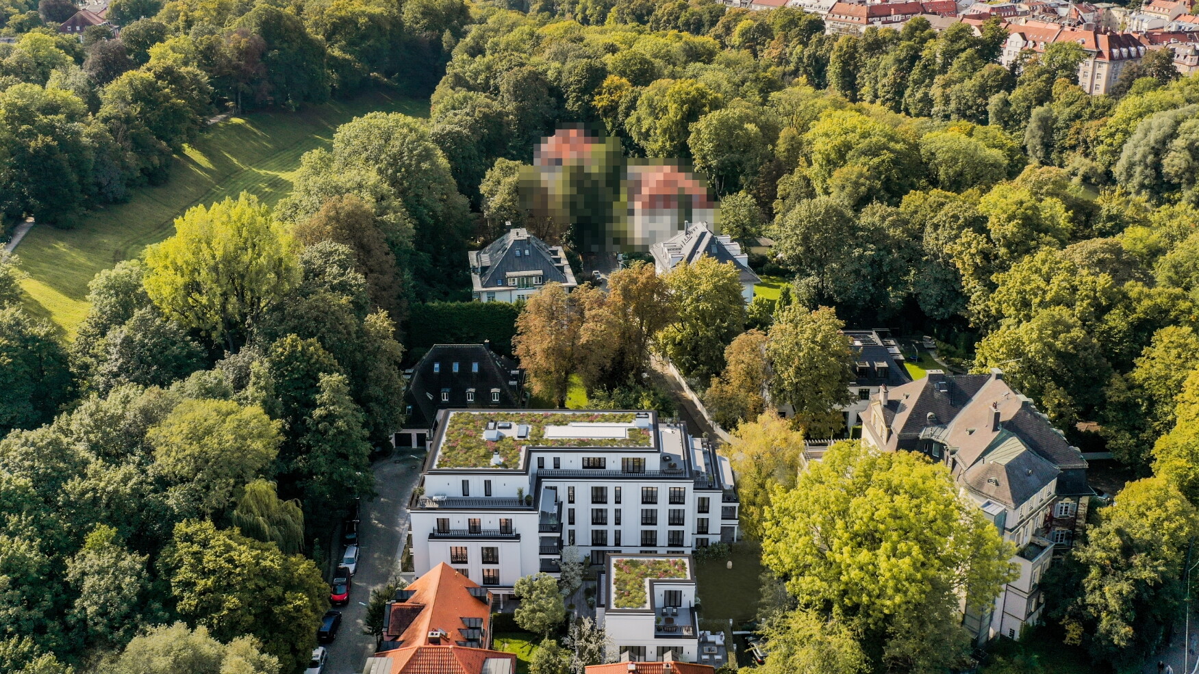 Haus Königswiese – Fassade Neubauprojekt Alt-Bogenhausen München