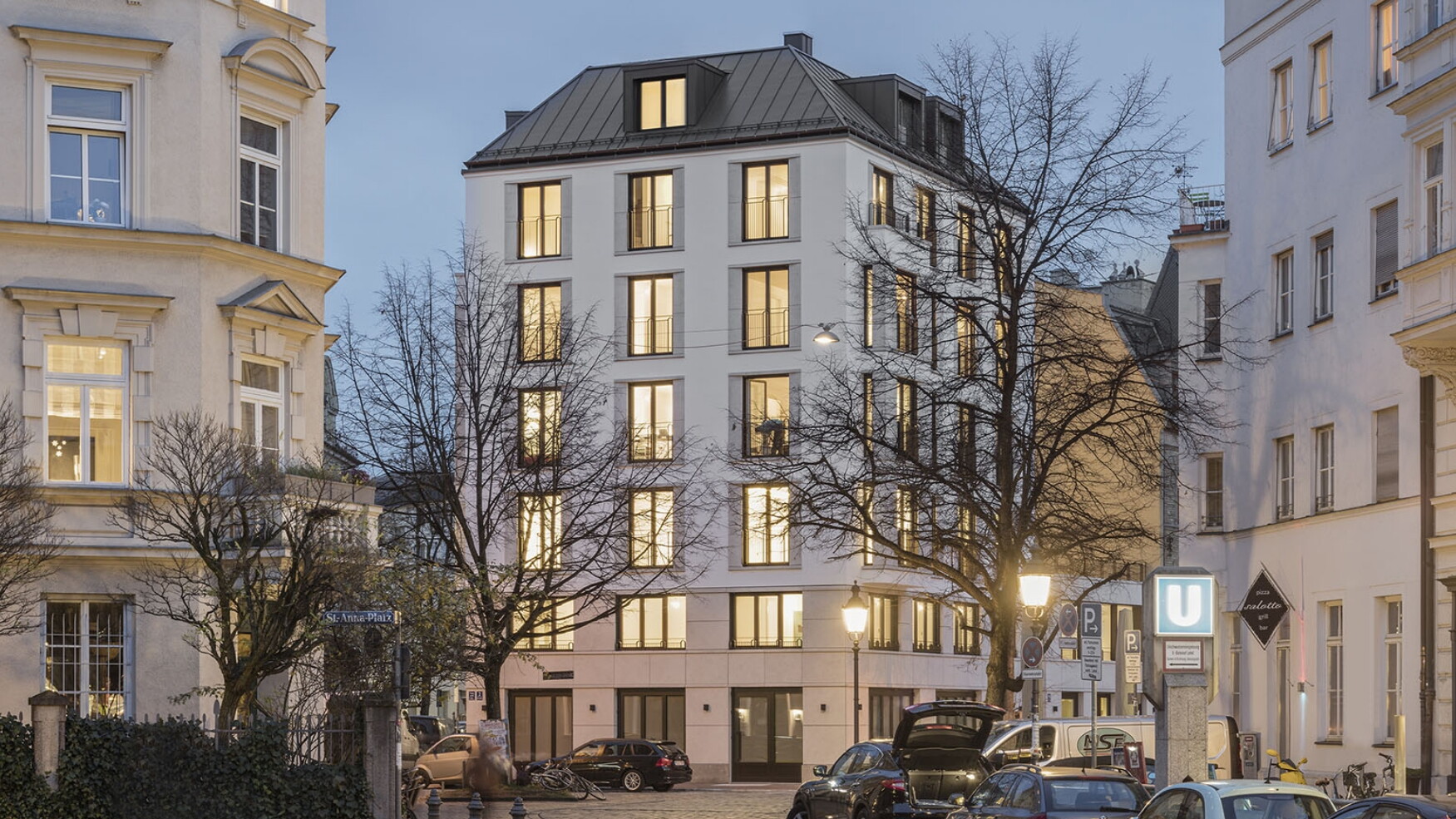 Sankt Anna – Fassade Wohn- und Geschäftshaus Lehel München