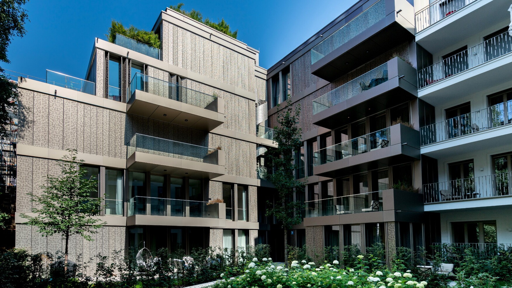 Troger Höfe – Fassade Ismaninger Straße Bogenhausen München