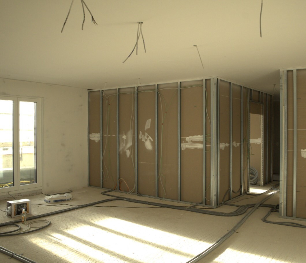 Haus Königswiese – Baufortschritt Februar 2025