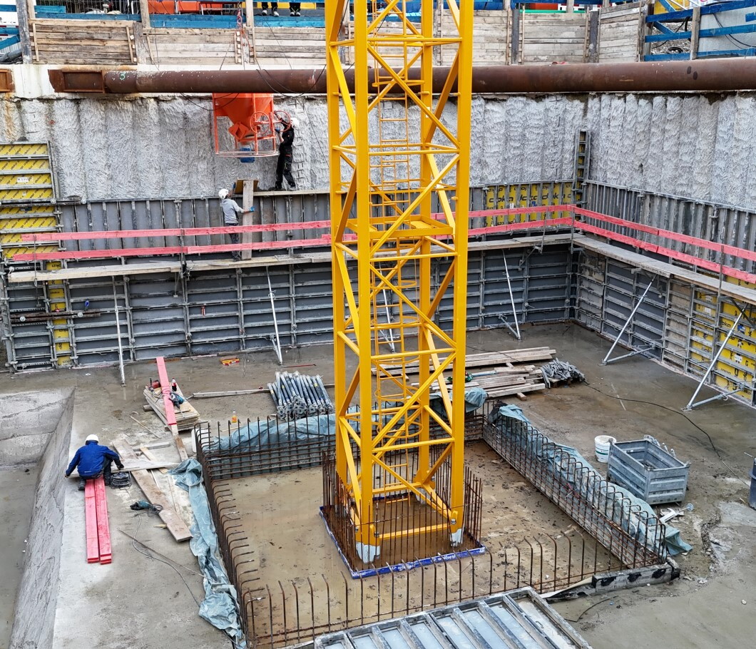 Haus Königswiese – Baufortschritt Februar 2024
