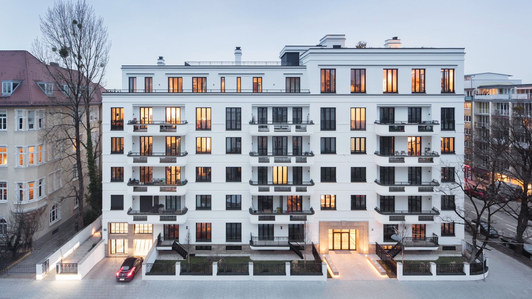 Haus Friedrich – Fassade Friedrichstraße 19 Schwabing München