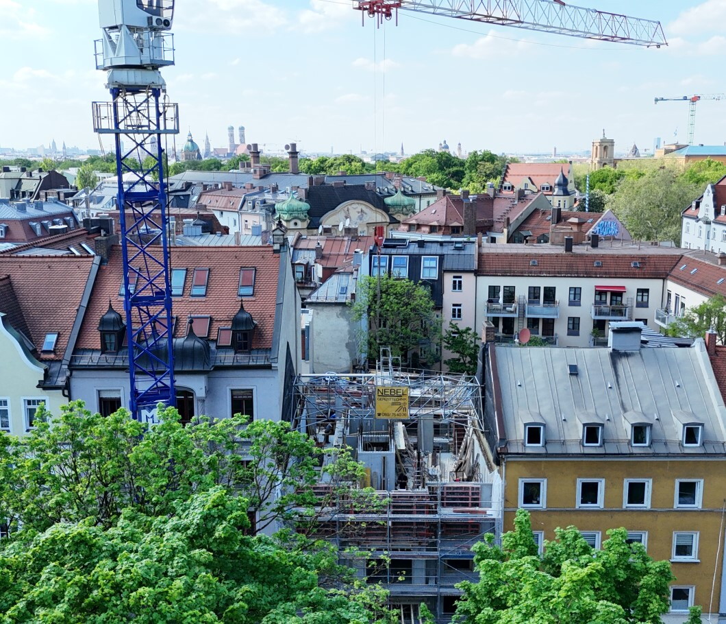 Johannisplatz – Baufortschritt Mai 2025
