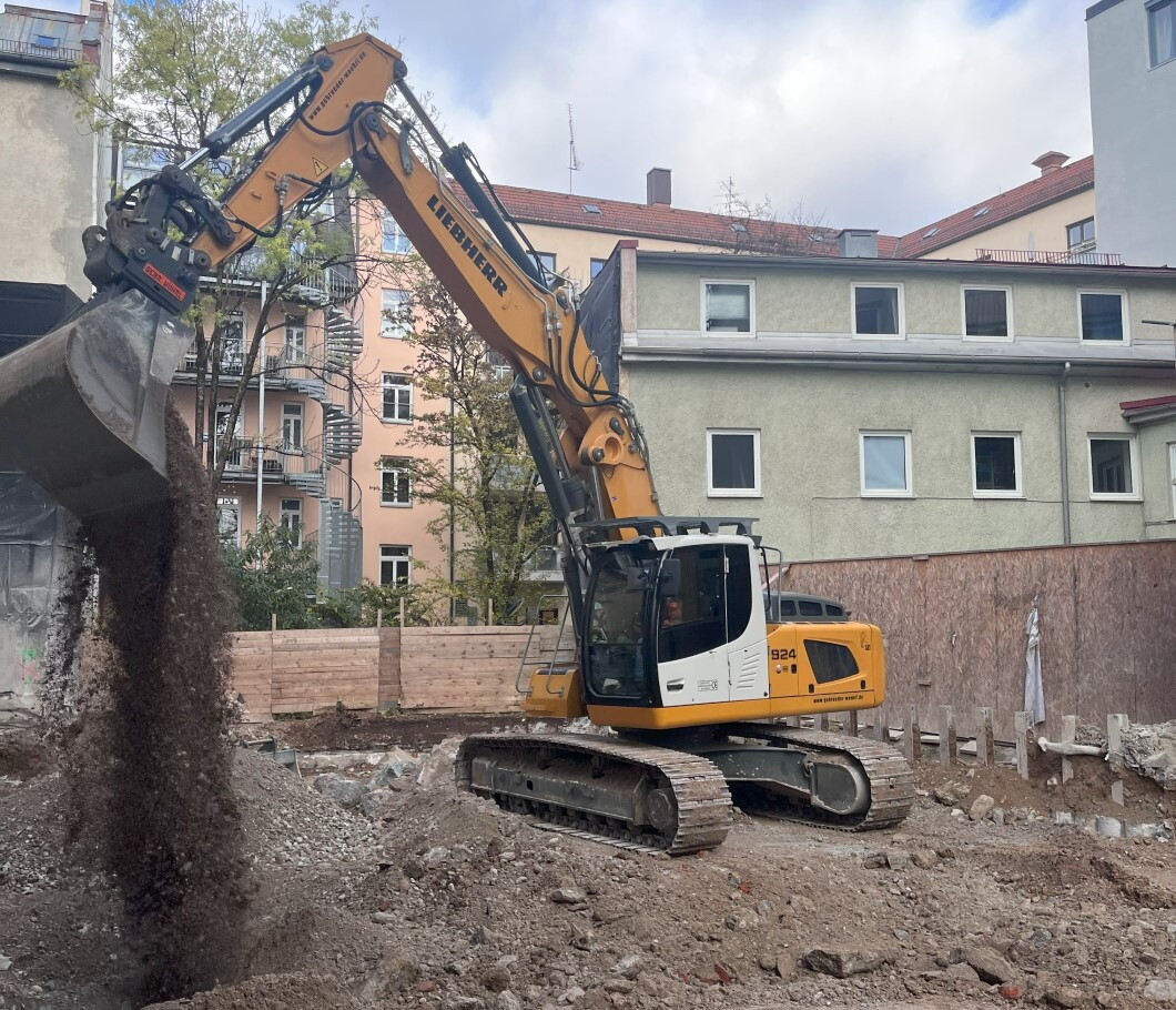 Johannisplatz – Baufortschritt Dezember 2023