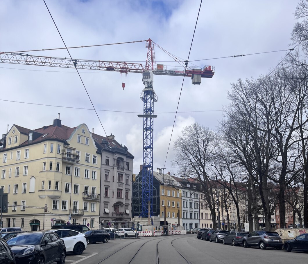 Johannisplatz – Baufortschritt Februar 2024