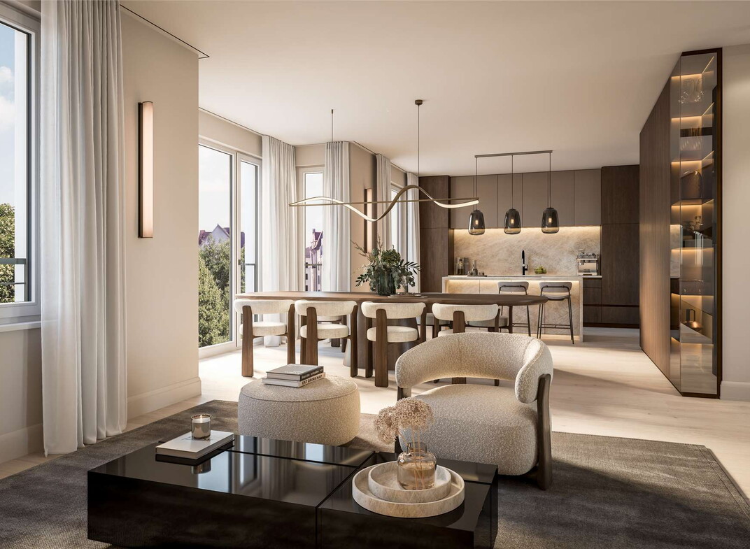 PENTHOUSE - Wohn- Essbereich