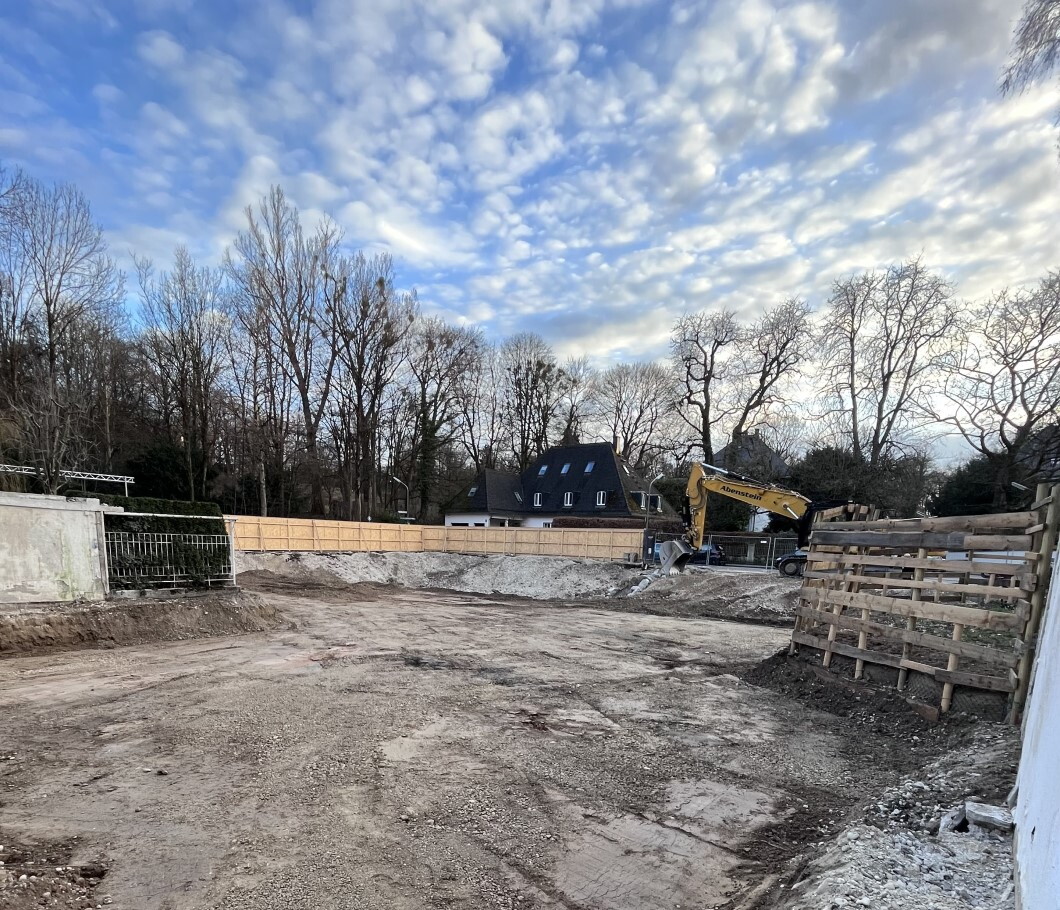 Haus Königswiese – Baufortschritt März 2023