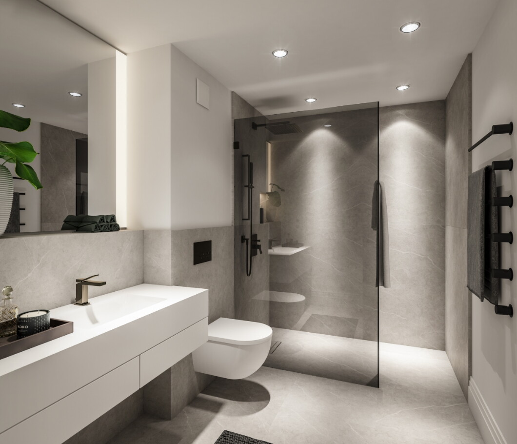 Haus Königswiese – Design-Badezimmer mit edlen Materialien