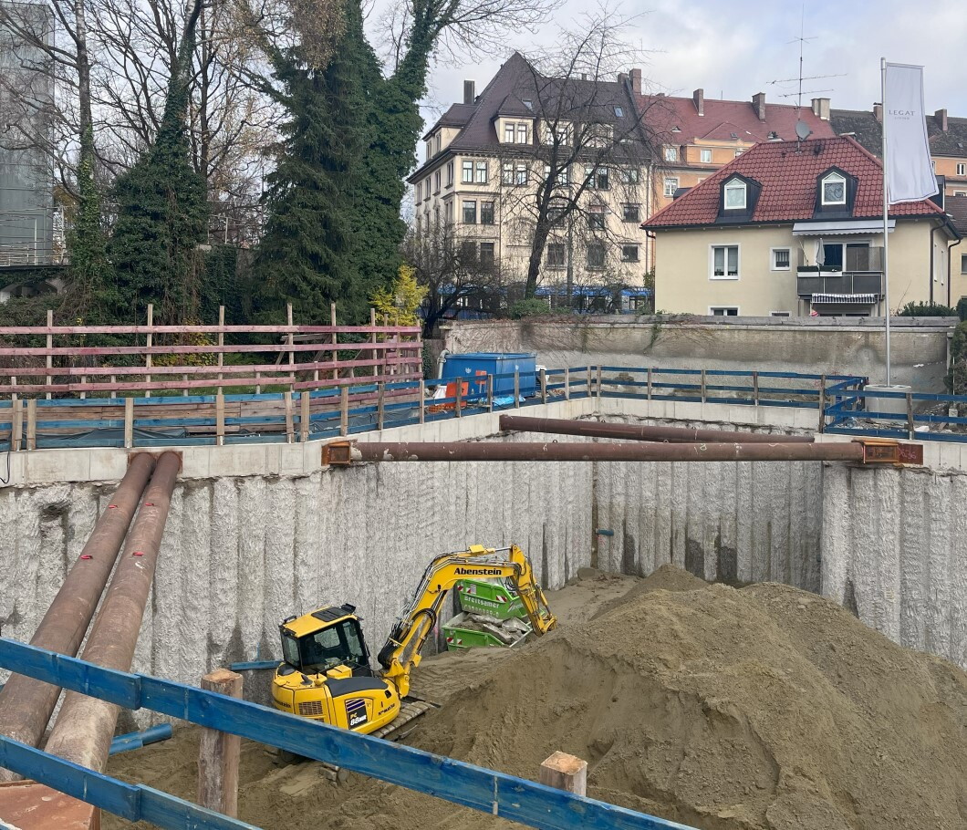 Haus Königswiese – Baufortschritt Dezember 2023