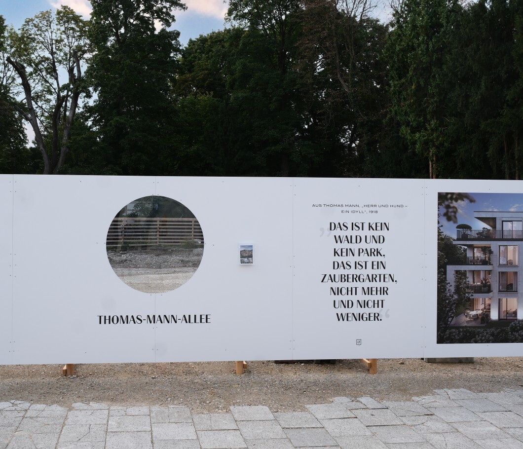 Thomas-Mann-Allee – Baufortschritt Oktober 2025
