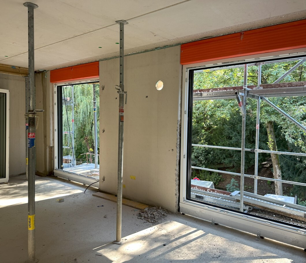 Haus Königswiese – Baufortschritt Oktober 2024